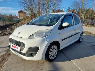 2012 Peugeot 107 I Рестайлинг 2, белый, 528632 рублей, вид 1