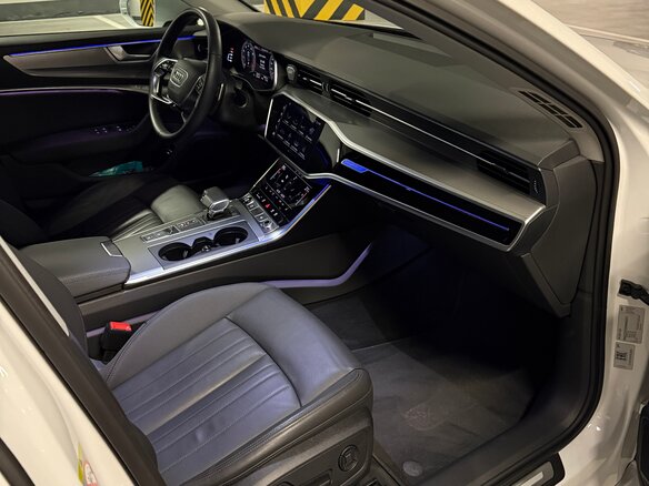 2022 Audi A6 45 TFSI V (C8), белый, 5300000 рублей - вид 7