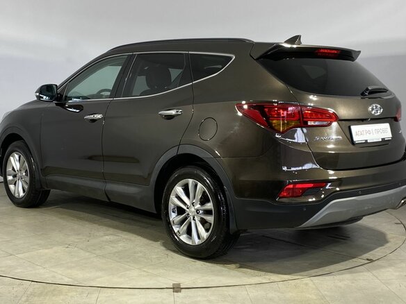 2017 Hyundai Santa Fe III Рестайлинг, коричневый - вид 9