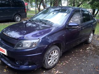 2012 Lada (ВАЗ) Granta I, синий, 310000 рублей, вид 1