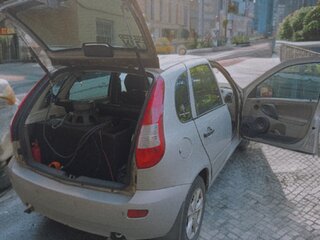 2008 Lada (ВАЗ) Kalina I, серебристый, 300000 рублей, вид 5