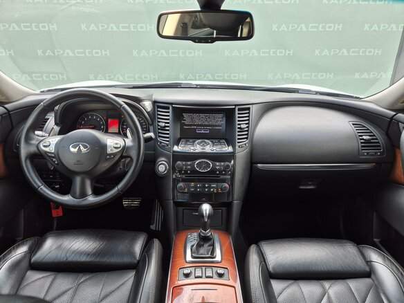 2011 Infiniti FX FX37 II (S51), белый - вид 5