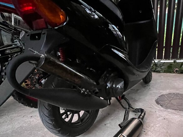 1993 Honda Dio, чёрный - вид 23