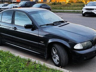 1999 BMW 3 серии 316i IV (E46), чёрный, 299000 рублей, вид 2