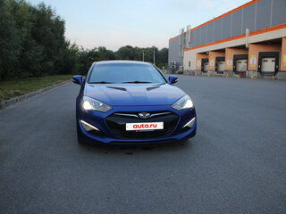 2013 Hyundai Genesis Coupe I Рестайлинг, синий, 1400000 рублей, вид 2