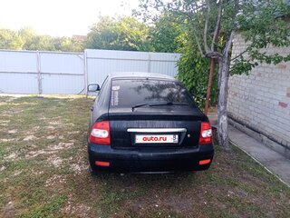 2008 Lada (ВАЗ) Priora I, чёрный, 240000 рублей, вид 4