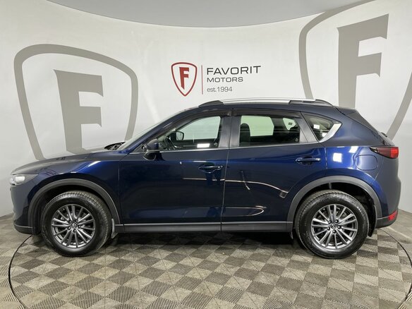 2017 Mazda CX-5 II, синий, 1819000 рублей - вид 4