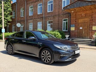 2018 Kia Optima IV Рестайлинг, синий, 1800000 рублей, вид 3