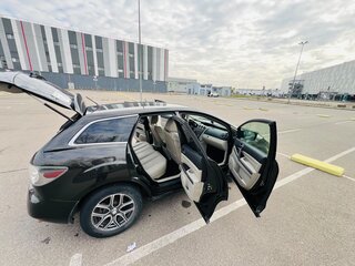 2010 Mazda CX-7 I Рестайлинг, чёрный, 850000 рублей, вид 4