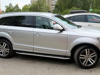 2008 Audi Q7 I (4L), серебристый, 1450000 рублей, вид 5