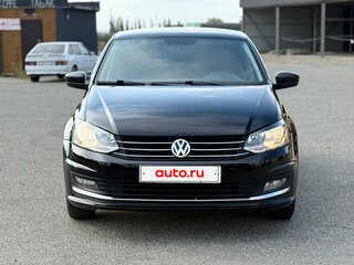 2015 Volkswagen Polo V, чёрный, 650000 рублей, вид 2