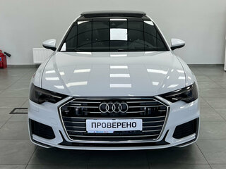 2021 Audi A6 45 TFSI V (C8), белый, 4080000 рублей, вид 2