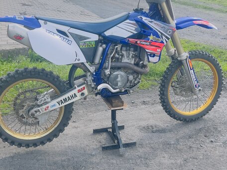 2005 Yamaha YZ450F, синий, 280000 рублей, вид 2