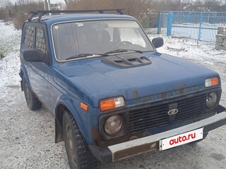 2011 Lada (ВАЗ) 2121 (4x4) I Рестайлинг, синий, 290000 рублей, вид 3