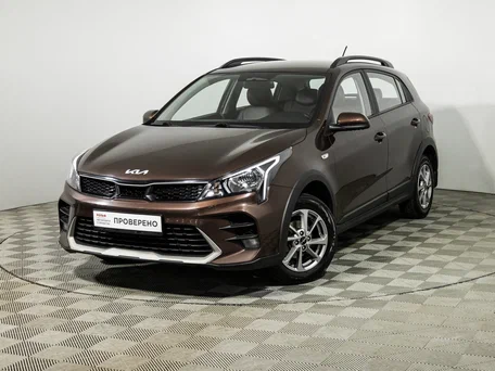 2021 Kia Rio X IV Рестайлинг, коричневый, 1559777 рублей, вид 1