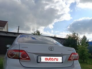 2012 Toyota Corolla X (E140, E150) Рестайлинг, серебристый, 900000 рублей, вид 4