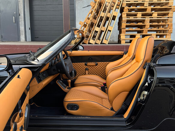 1994 Porsche 911 Carrera III (964), чёрный - вид 5