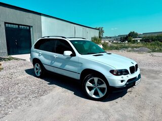 2005 BMW X5 3.0i I (E53) Рестайлинг, белый, 999999 рублей, вид 3