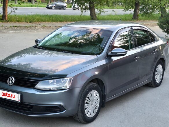 2014 Volkswagen Jetta VI Рестайлинг, серый, 1150000 рублей - вид 1