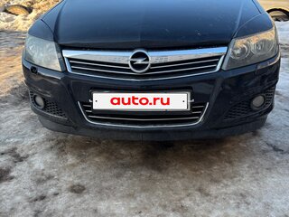 2008 Opel Astra H Рестайлинг, чёрный, 600000 рублей, вид 2