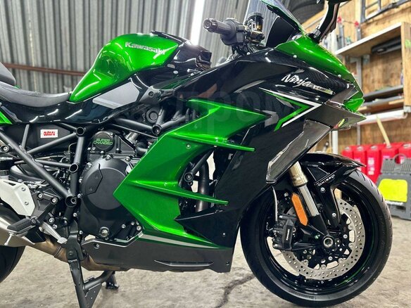 2022 Kawasaki Ninja H2 SX, чёрный, 1790000 рублей - вид 14