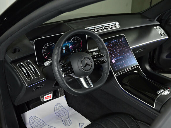 2022 Mercedes-Benz S-Класс 400 d 4MATIC VII (W223), чёрный, 16000000 рублей - вид 20