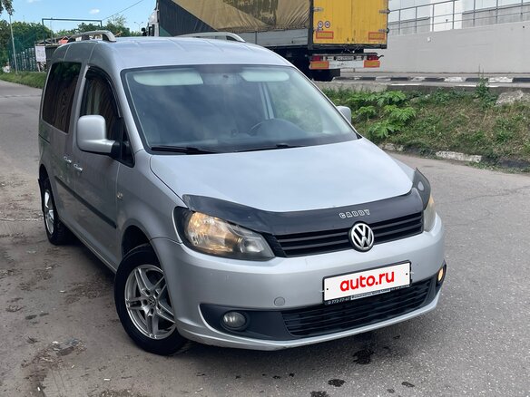 2012 Volkswagen Caddy III Рестайлинг, серебристый - вид 12