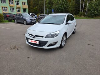 2013 Opel Astra J Рестайлинг, белый, 960000 рублей, вид 1