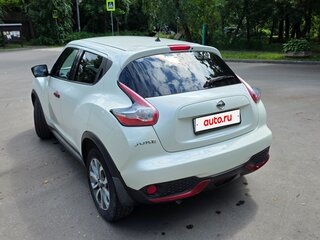 2015 Nissan Juke I Рестайлинг, белый, 1099000 рублей, вид 5