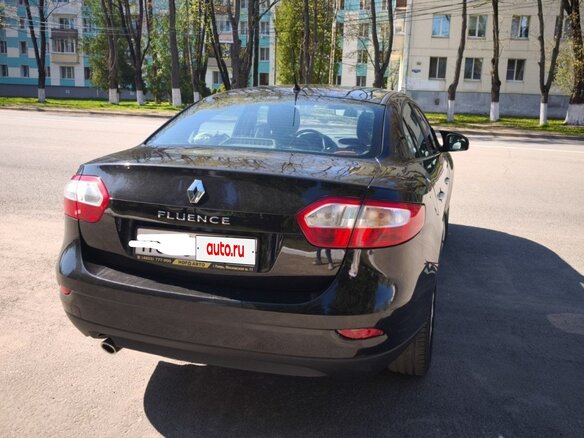 2012 Renault Fluence I, чёрный, 850000 рублей - вид 3
