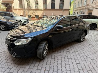 2016 Toyota Camry US Market VII (XV50) Рестайлинг, чёрный, 2700000 рублей, вид 1