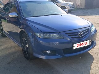 2004 Mazda 6 I (GG), синий, 555000 рублей, вид 2