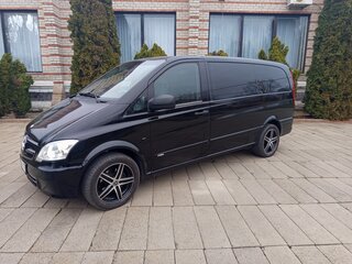 2013 Mercedes-Benz Vito 113 CDI L2 II (W639) Рестайлинг, чёрный, 1700000 рублей, вид 3