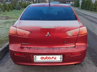 2007 Mitsubishi Lancer X, красный, 560000 рублей, вид 4