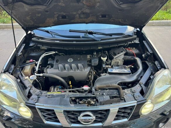2008 Nissan X-Trail II, чёрный - вид 9