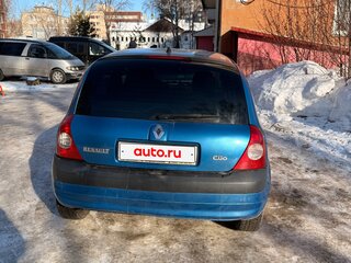 2003 Renault Clio II Рестайлинг 2, синий, 299000 рублей, вид 3