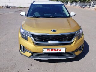 2021 Kia Seltos I, жёлтый, 1800000 рублей, вид 1