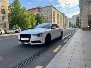 2014 Audi A5 I (8T) Рестайлинг, белый, 1450000 рублей, вид 1