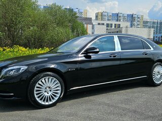 2017 Mercedes-Benz Maybach S-Класс 400 I (X222), чёрный, 3850000 рублей, вид 3