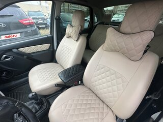 2013 Lada (ВАЗ) Granta I, бежевый, 380000 рублей, вид 5