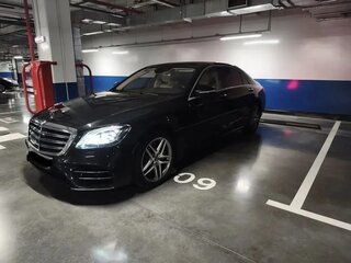 2018 Mercedes-Benz S-Класс 560 Long VI (W222, C217) Рестайлинг, чёрный, 5300000 рублей, вид 1