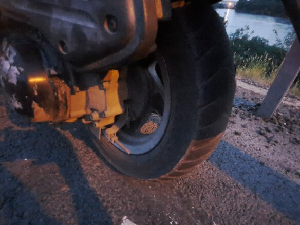 1999 Honda Lead 100, серый, 95000 рублей - вид 5