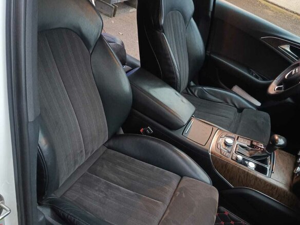 2011 Audi A6 IV (C7), белый, 1450000 рублей - вид 7