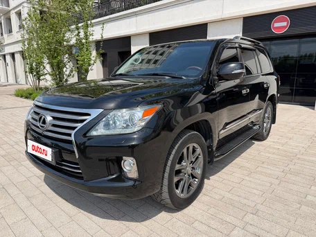 2012 Lexus LX 570 III Рестайлинг, чёрный, 4070000 рублей, вид 1