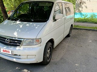 2002 Mazda Bongo Friendee I Рестайлинг, белый, 450000 рублей, вид 1