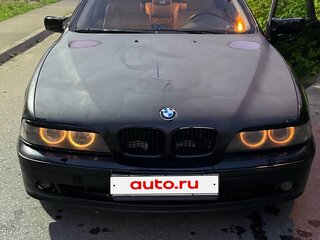 2000 BMW 5 серии 525i IV (E39) Рестайлинг, чёрный, 420000 рублей, вид 4
