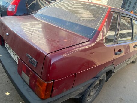 1998 Lada (ВАЗ) 21099, красный, 49000 рублей, вид 3