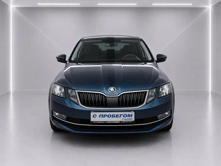2017 Skoda Octavia III (A7) Рестайлинг, синий, 1440000 рублей, вид 2