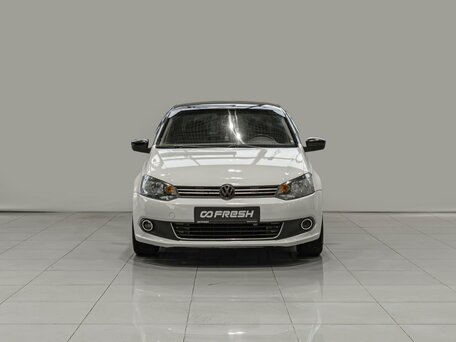 2012 Volkswagen Polo V, белый, 390000 рублей, вид 3