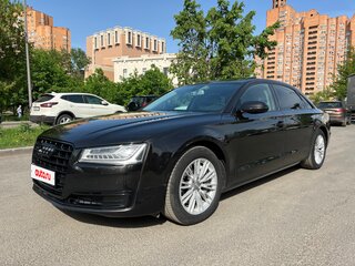 2014 Audi A8 Long III (D4) Рестайлинг, чёрный, 1650000 рублей, вид 2
